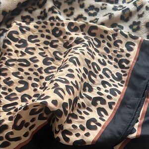 Leopard print bag scarf (no brand TJMaxx)